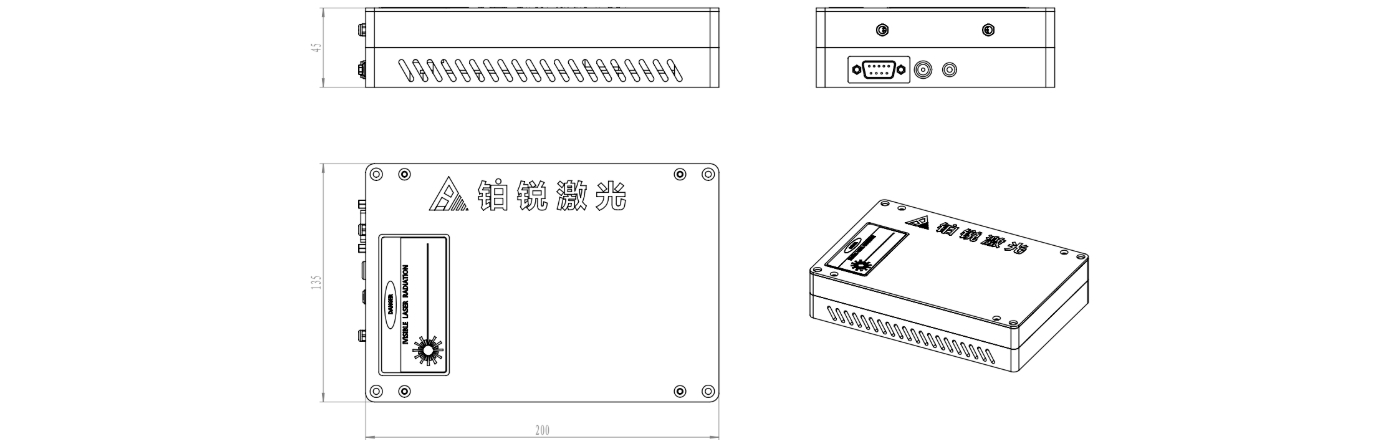 光纤系列1550nm皮秒锁模激光器@1x